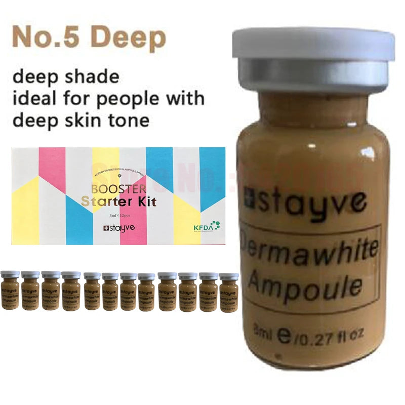 Korea Original Stayve BB Cream Glow Beginner Starter Kit Niacinamide/Peptide Essence Moisturise Face Skin Care