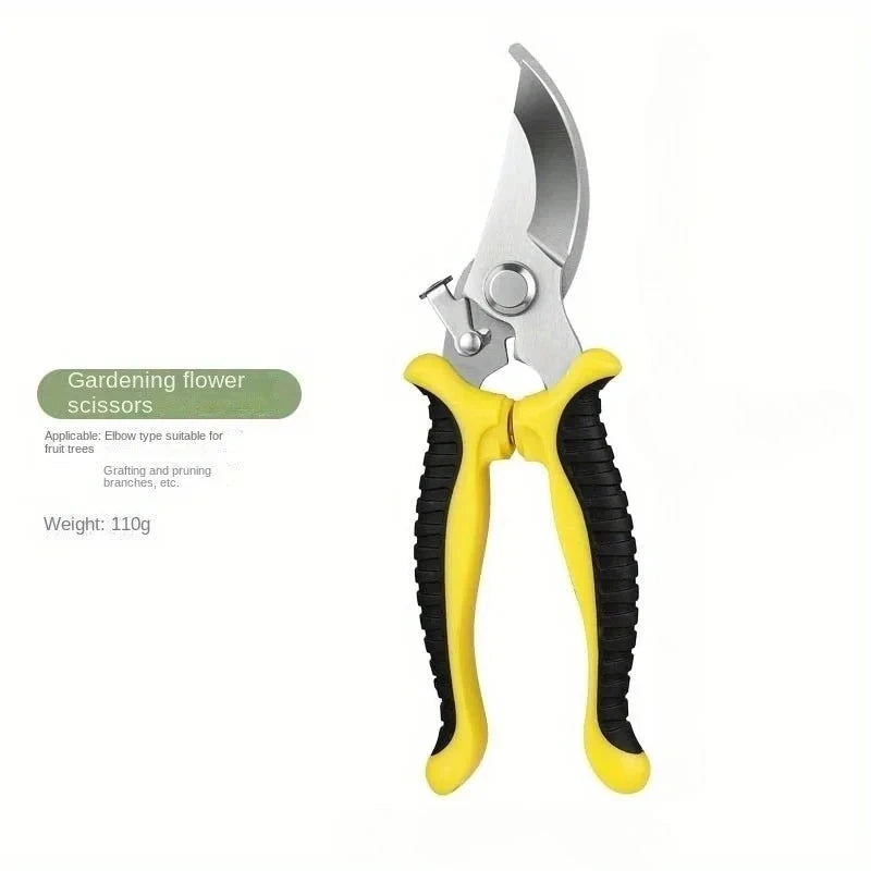 Stainless Steel Professional Gardening Shears Pruning branches Fruit trees Flowers Household Pruning Tools Shears - AMULET RING STORE