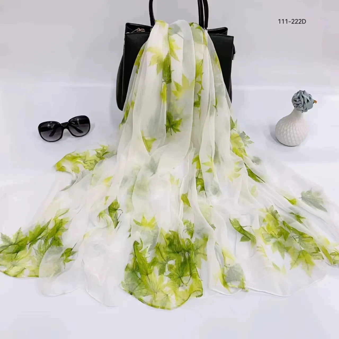 2025 Silk Scarf Women Hijab Pashmina Long Beach Stoles Shawl Wrap Headbands Spring Warm Scarves Bandana Ladies Neckscarf Foulard