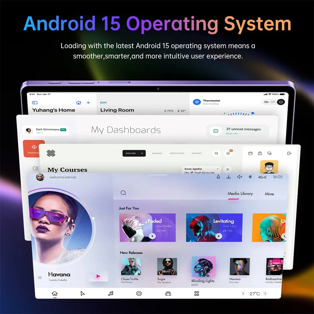 Original Pad 7S Pro Tablets Global Edition 22GB+2TB Android 15 Tablet PC 5G Dual SIM 10000mAh 10.1" HD WiFi Gaming Kids Tab PC