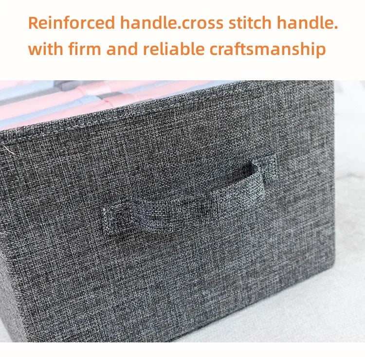 Large Foldable Storage Box Organizing Box For Closet Storage Clothing Storage Box Folding Storage Box For Home Office Storage - AMULET RING STORE