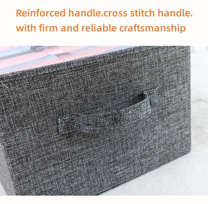Large Foldable Storage Box Organizing Box For Closet Storage Clothing Storage Box Folding Storage Box For Home Office Storage - AMULET RING STORE