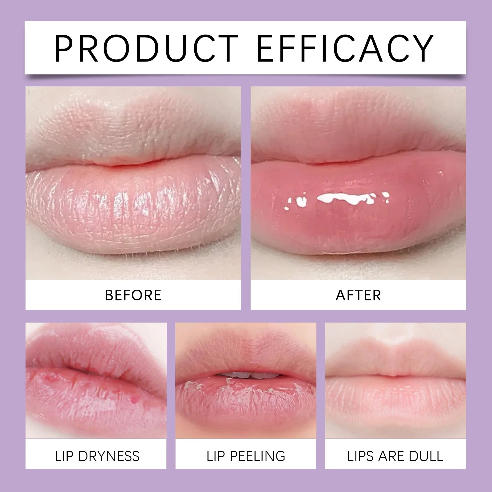 Instant Lip Plumping Essential Oil Fuller Lip Gloss Serum Last Nourishing Anti wrinkle Moisturising Sexy Lip Care Mask Makeup - AMULET RING STORE