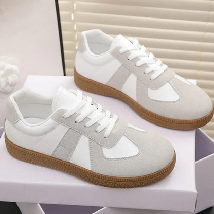 Leisure Sports Shoes For Women Comfortable Soft Bottom Outdoor Walking Shoes Lady Fashion Flats Shoes New Low-top Shoes - AMULET RING STORE