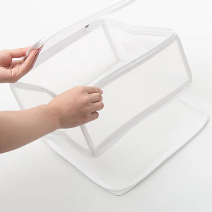 1Pcs Folding Large Capacity Quilt Clothes Storage Boxes Suit Coat Clothing Waterproof Dust-proof Bedroom Organizer Accessories - AMULET RING STORE