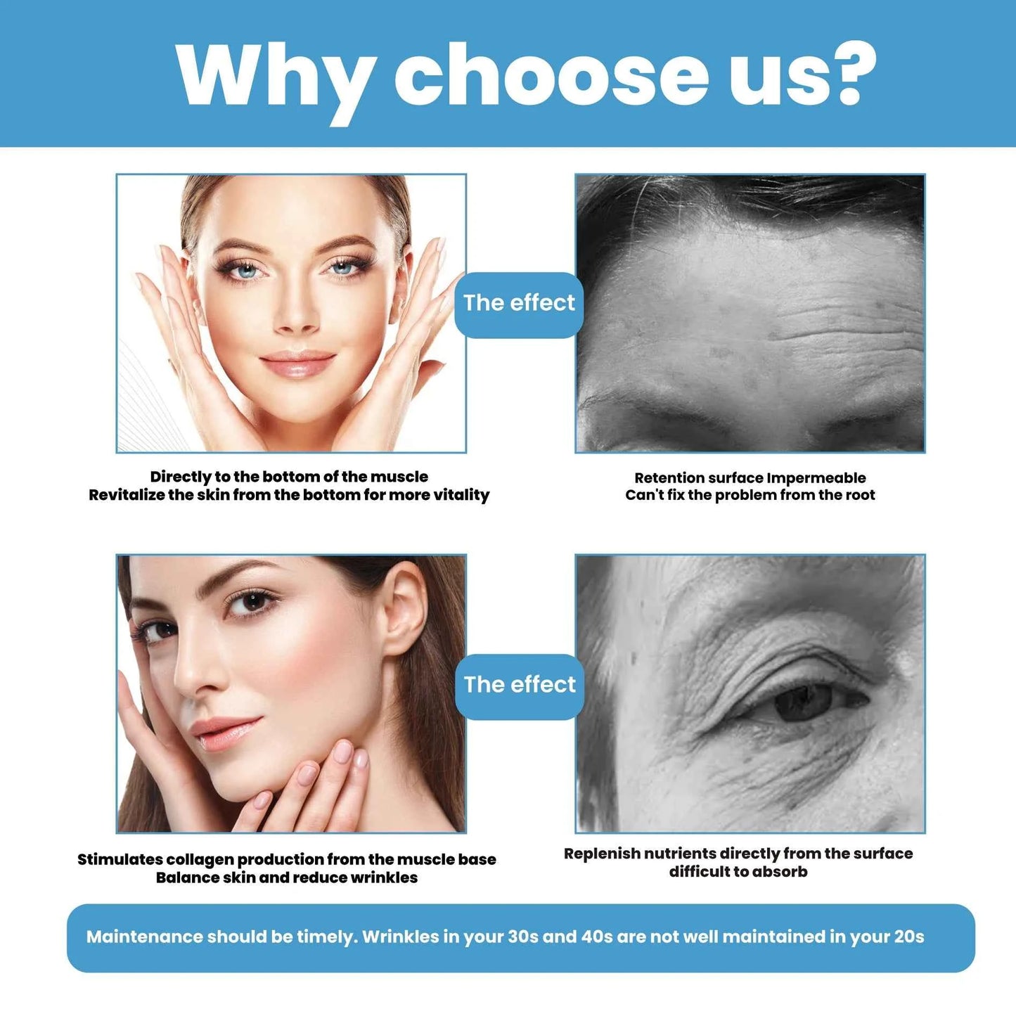 15ml Hyaluronic Acid Propylene Glycol Facial Essence Facial Lifting Collagen Essence Skin Care Whitening Essence Lightens Spots