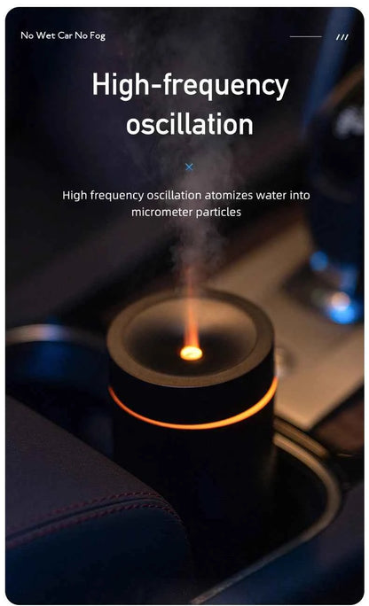 Colorful Car USB Mounted Diffuser Machine Mini Portable Automatic Spray Wireless Car Mounted Home Aromatherapy Humidifier