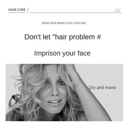 Hair Styling Serum for Frizzy & Dry Hair Rose Essence Oil Capsules Leave-in Anti Frizz Conditioner Repairs Dry, Damaged Hair - AMULET RING STORE