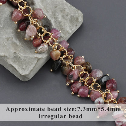 GUFEATHER M987,jewelry accessories,pass REACH,nickel free,18k gold plated,copper,natural stone,diy chain,jewelry making,10cm/lot - AMULET RING STORE