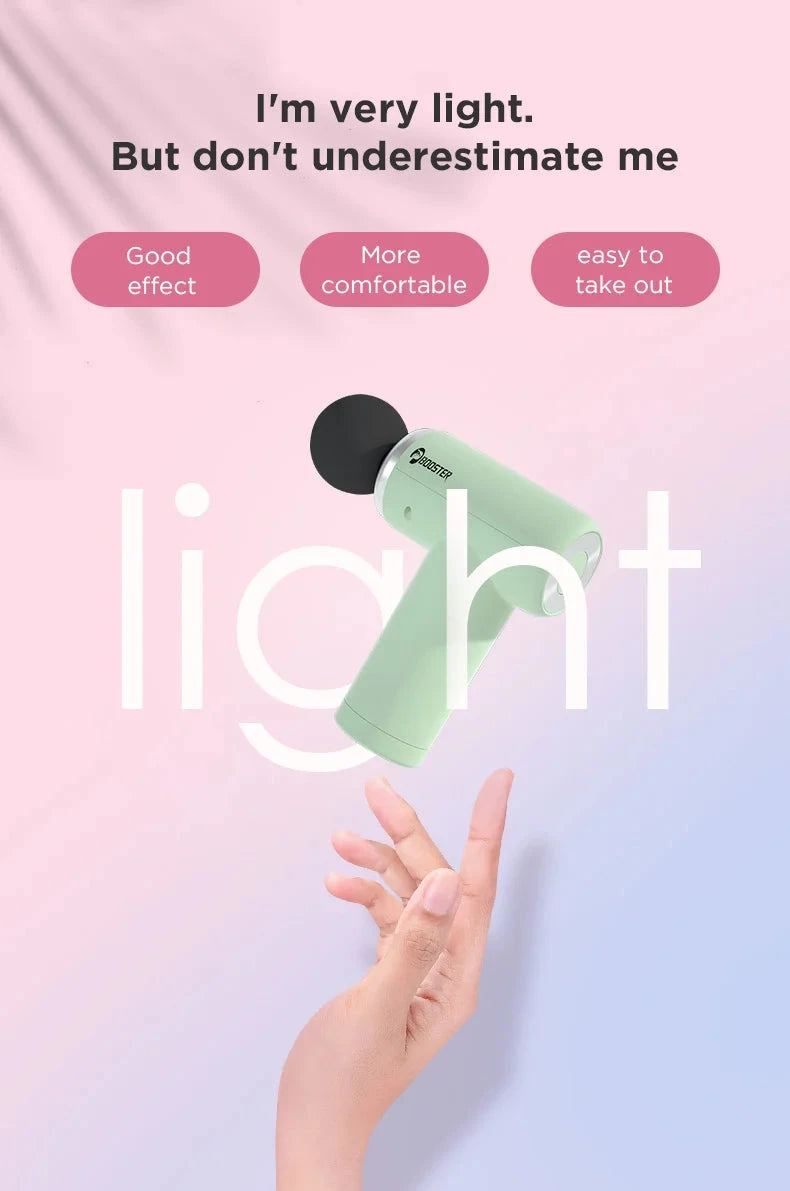 BOOSTER X6 Massage Gun Home Multifunctional Fitness Women's Muscle Relaxation Electric Pounding Sports Massager - AMULET RING STORE