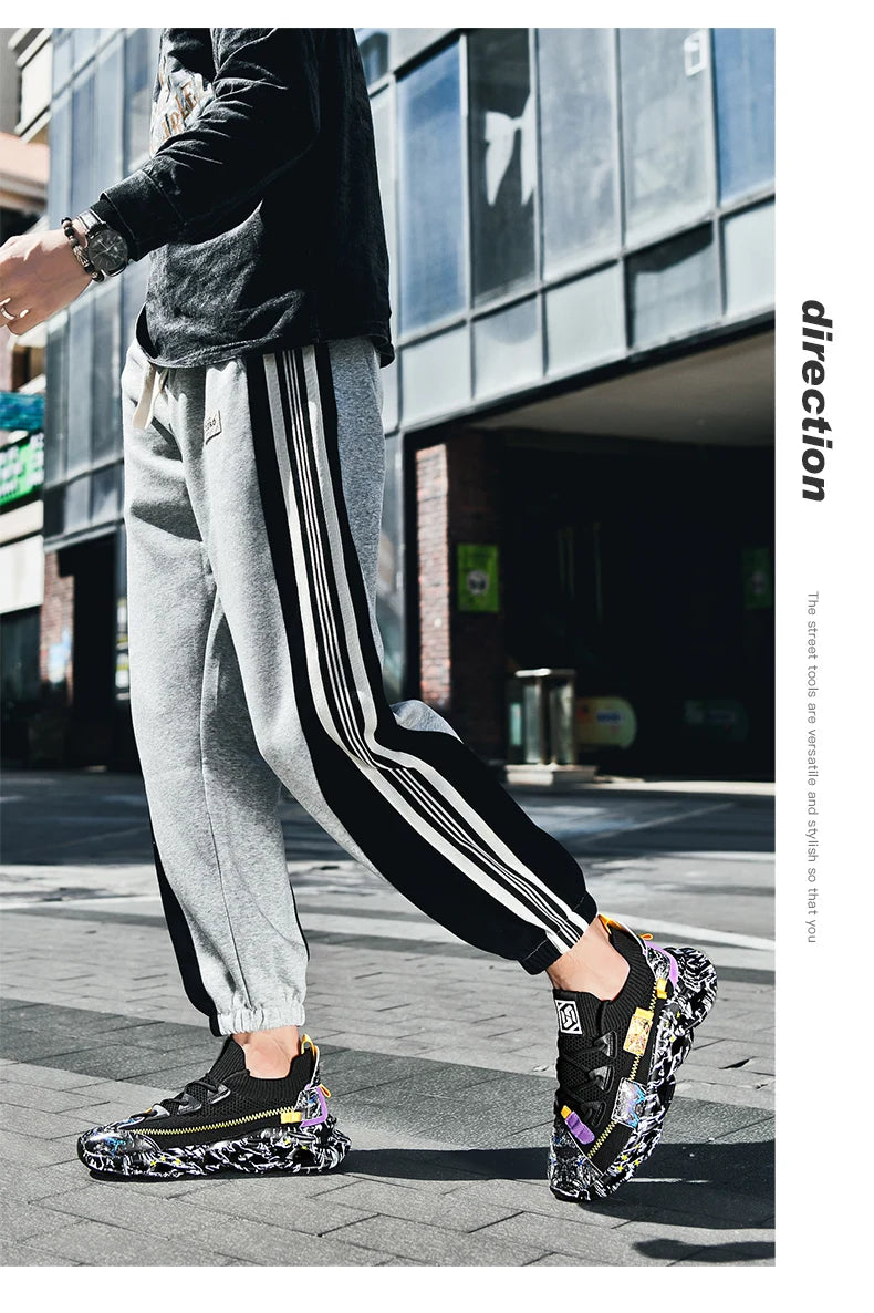 Shoes men Sneakers Male casual Mens Shoes tenis Luxury shoes Trainer Race Breathable Shoes fashion loafers running Shoes for men - AMULET RING STORE