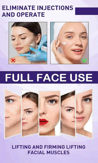 Effective V-Shape Face Slimming Lifting Facial Cream Lift Up V Double Chin Cheek Slimming Firming Anti Wrinkle Beauty Skin Care - AMULET RING STORE