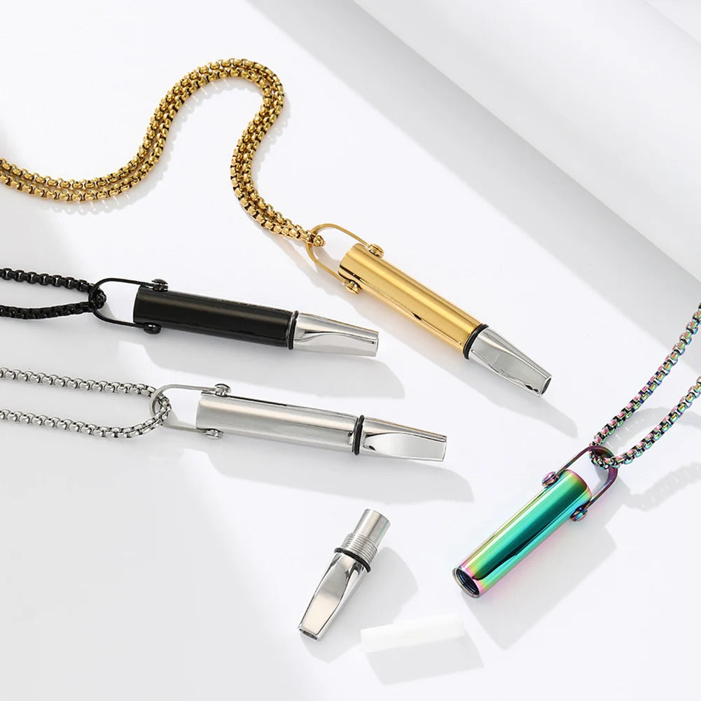 1/10 Flavors Aromatherapy Diffuser Necklace Pendant Quitting Smoking Breathing Necklace Neutral & Essential Oil Diffuser Lockets - AMULET RING STORE