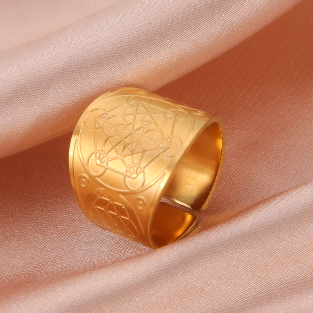 Dawapara Seal of The 7 Archangels Protection Ring Amulet AMULET RING STORE