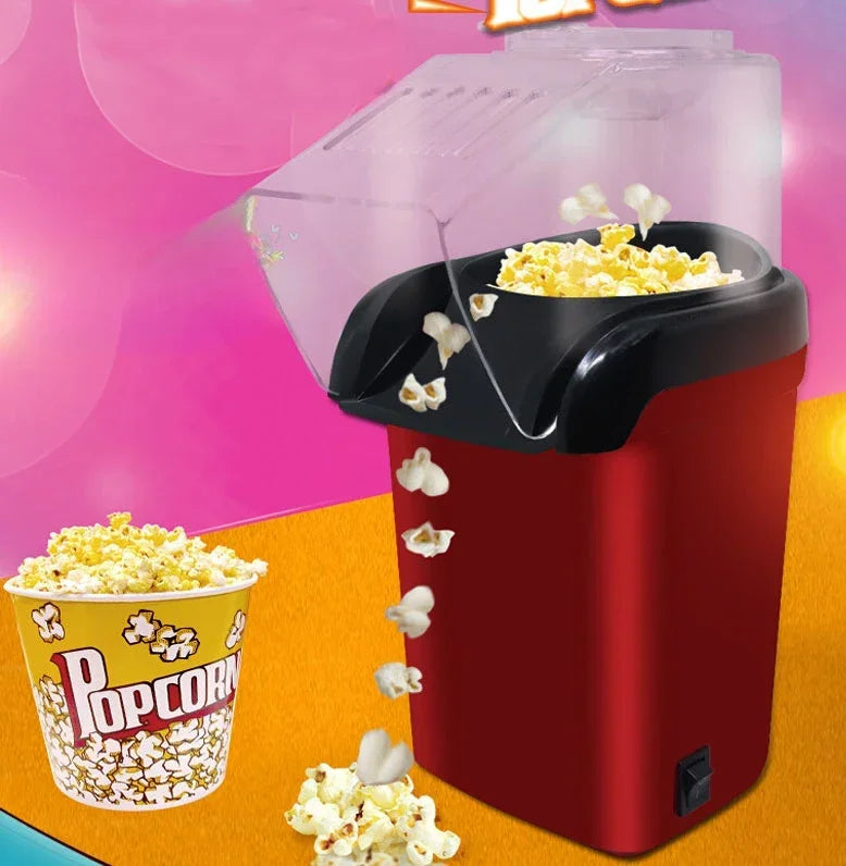 220v Popcorn Makers Mini Popcorn Machine Electric Household Appliance Machine Fully Automatic Popcorn Machine For Home Kitchen - AMULET RING STORE