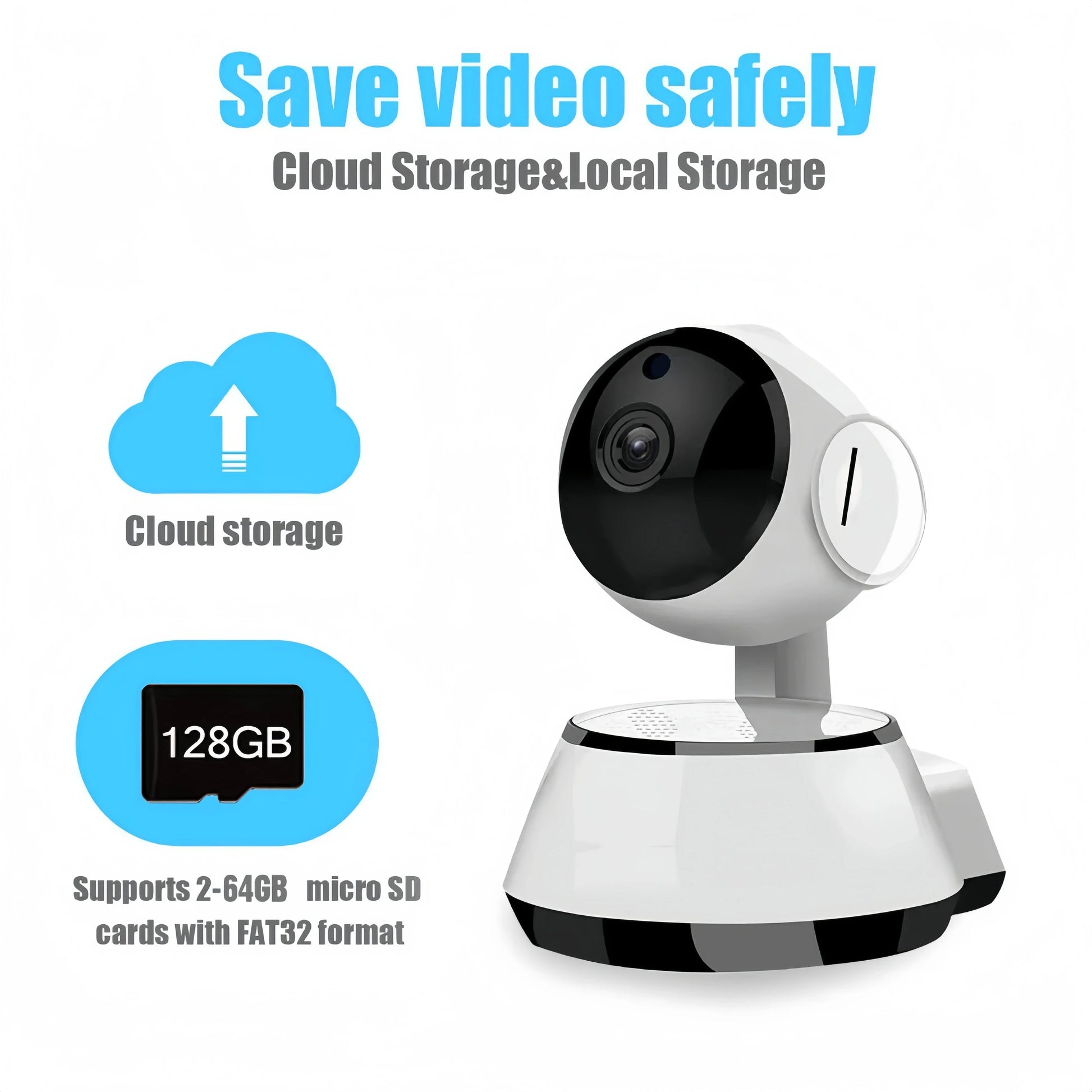 8MP IP WiFi Camera Surveillance Security Baby Monitor PTZ Smart Home AI Human Tracking Cam Night Vision CCTV Indoor Video Camera - AMULET RING STORE