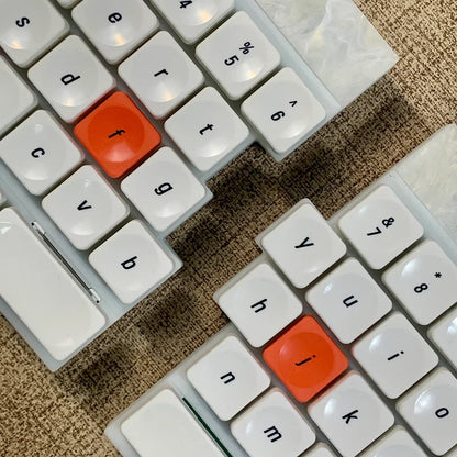 LCK Time Theme Keycaps Set PBT Custom Mondrian Keyboard Cap Low Profile Original Office Gaming KeyCap for Mechanical Keyboard