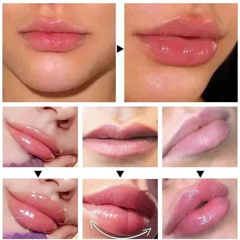 Instant Lip Plumping Gloss Reduce Fine Lines Plumper Serum Exfoliating Lasting Moisturizing Liquid Nourish Sexy Beauty Cosmetics