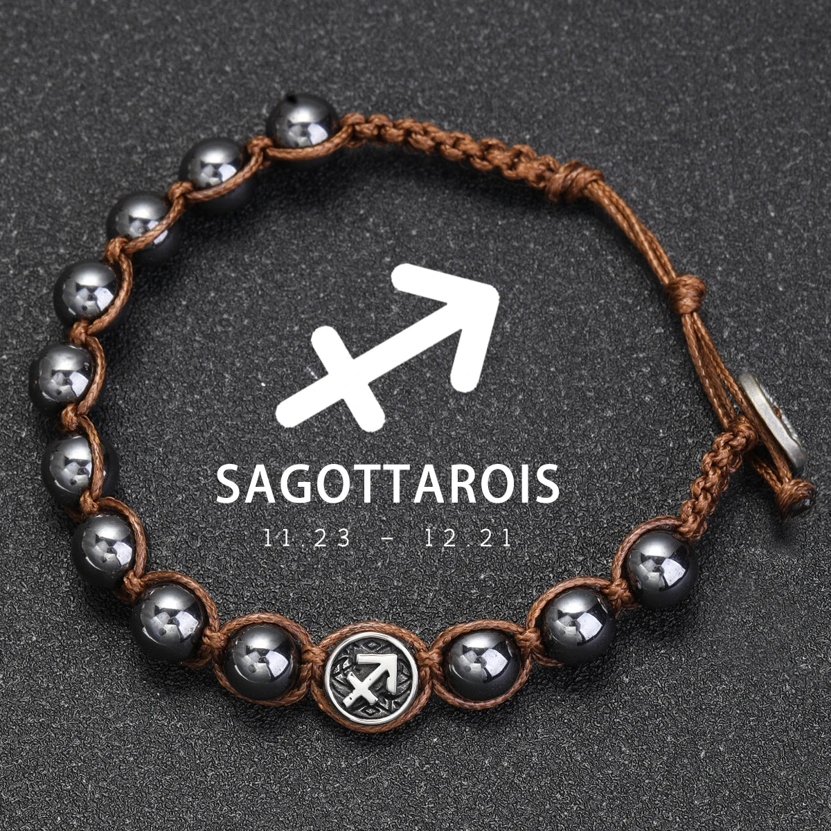 12 Zodiac Signs Natural Stone Bracelets Leo Capricorn Taurus Cancer Bracelets Women Men Couple Friendship Jewelry Gift Bracelets