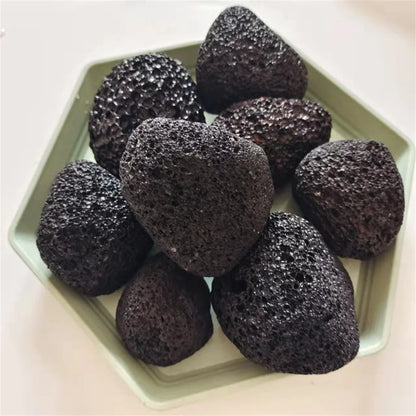500g/pack Natural Porous Volcanic Rock Original Stone Geode Aromatherapy Essential Oil Diffuser Fish Tank Flower Pot Aquarium - AMULET RING STORE