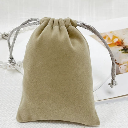 16Colors Jewelry Suede Polyster Nylon Drawstring Vevet Bag Earring Necklace Bracelet Packaging Storage Bag Gift Add Logo - AMULET RING STORE
