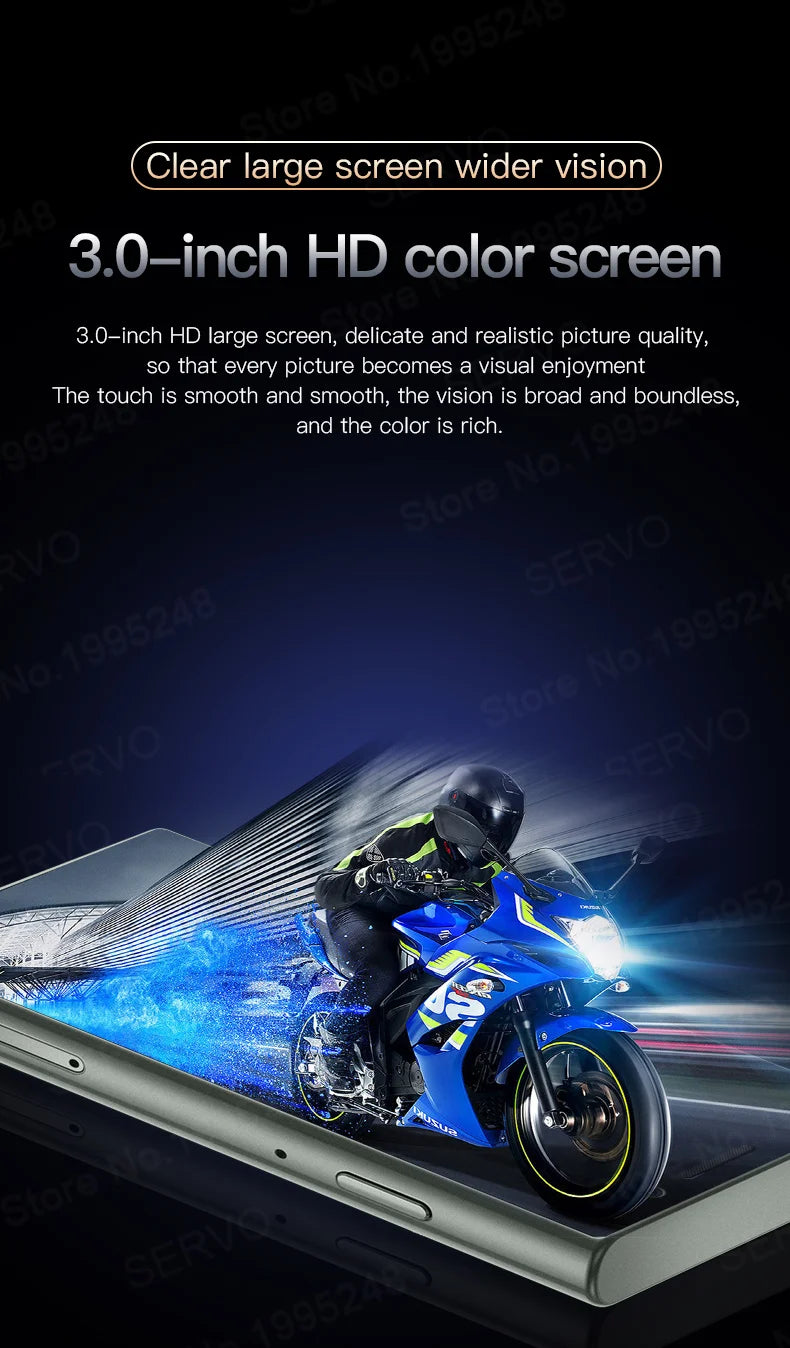 2024 New SERVO S24 Mini 4G Global Smartphone Android System Google Store 2000mAh Facial Unlock Small Smartphones Latest Upgrade - AMULET RING STORE