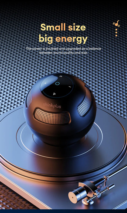 Ship From US Lenovo Bluetooth Speaker Portable Outdoor Long Endurance Home Music Player HiFi Stereo Surround Sound Box TS5