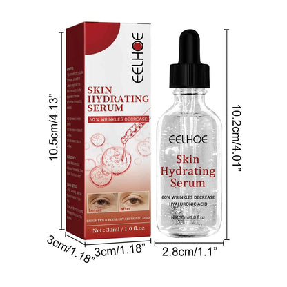 EELHOE 30ml Anti Aging Serum Collagen Nourishing Reduce Fine Lines Wrinkles Improve Skin Elasticity Hydration Facial Skin Care