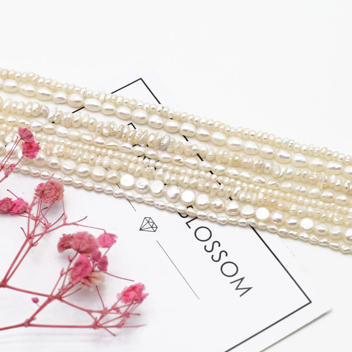 Natural Freshwater Pearls Beaded Irregular Shape Loose Spacer Beads for Jewelry Making Diy Bracelets Necklaces Accessories Gifts