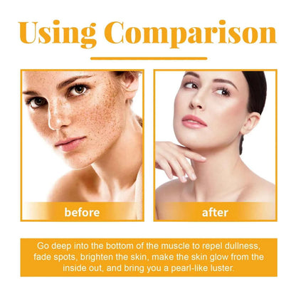 AHA Body Serum Collagen Moisturizing Spots Eraser Corrector Shrink Pore Repair Lighten Body Face Skin Care Hydrating Face Serum