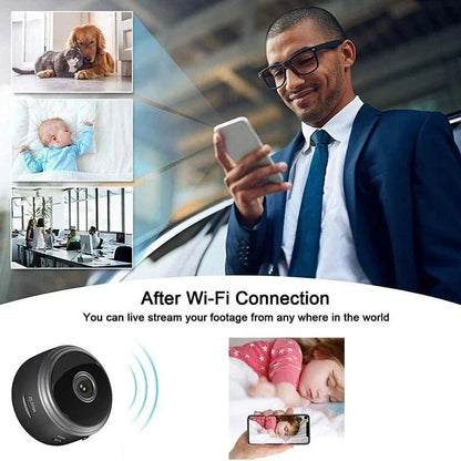 A9 WiFi Mini Camera Wireless Video Recorder Security Protection Camera Smart Home Monitoring Camera For Infants And Pets - AMULET RING STORE