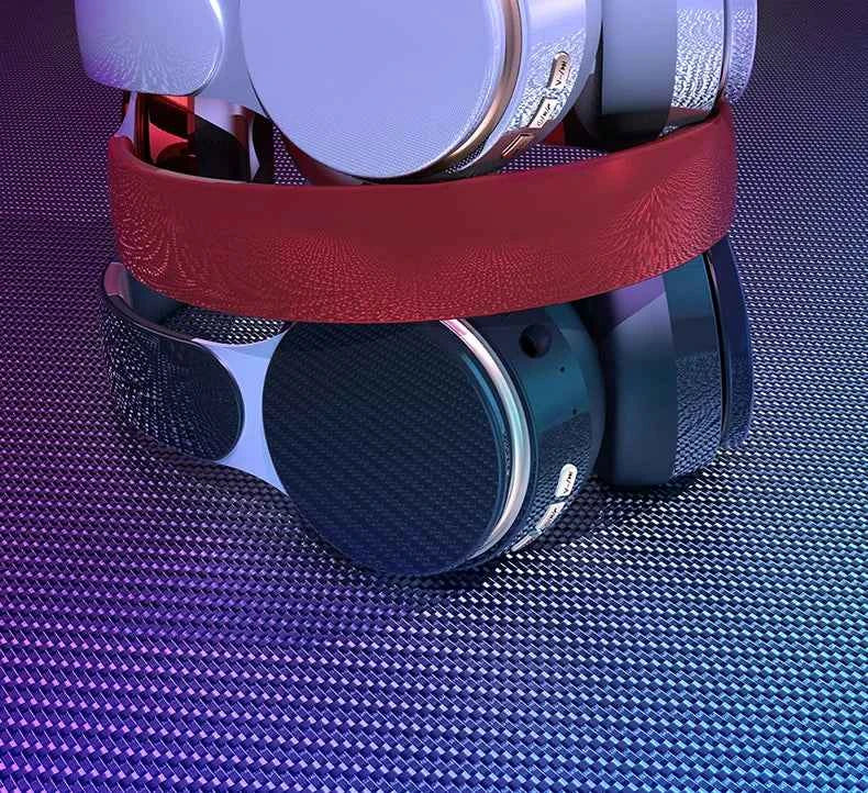 Headphones Bluetooth Wireless Headsets With Mic Music Gaming Sports Earpieces Great Bass Earphones Foldable Support TF SD-Card