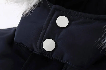 -30 Winter Baby Clothes Thicken Warm Jumpsuits Snowsuits Girl Boy Hooded Jacket Waterproof Rompers Ski Suits Kids Coat Outerwear - AMULET RING STORE