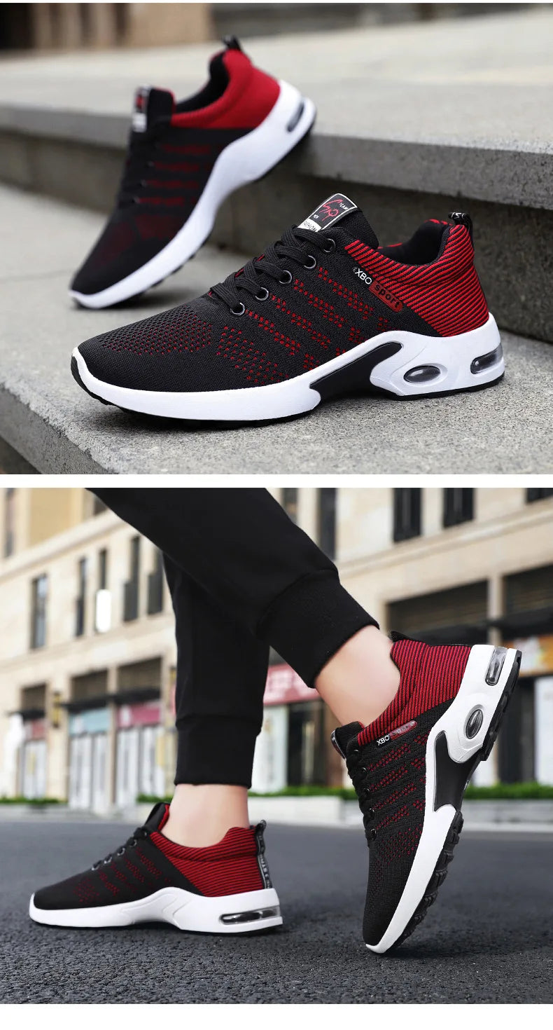 sneakers Men 2025 new men's shoes lace-up running shoes Light casual sneakers - AMULET RING STORE