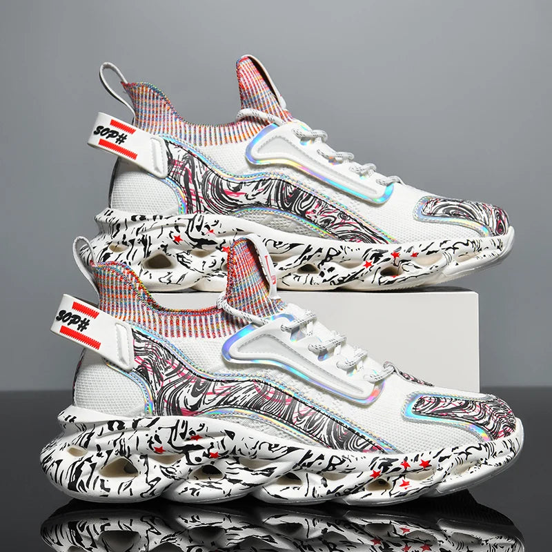 Shoes men Sneakers Male casual Mens Shoes tenis Luxury shoes Trainer Race Breathable Shoes fashion loafers running Shoes for men - AMULET RING STORE