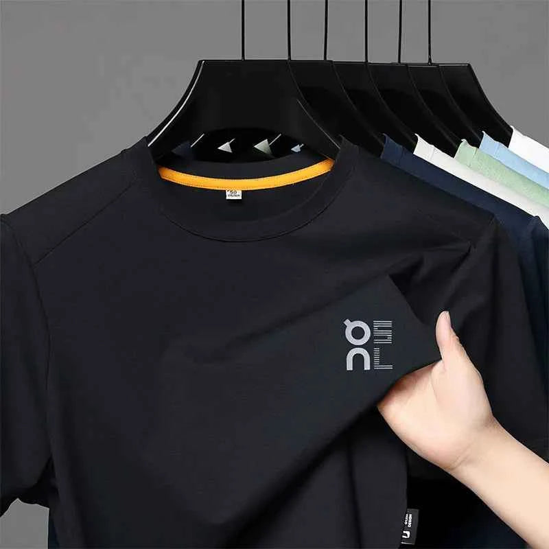 Designer Brand Men's Printed O-neck T-shirt Fashionable Casual Sports Short Sleeved Breathable Cool Luxurious Top Men's Clothing