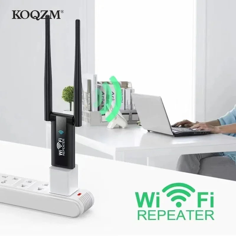 300Mbps 2.4G USB Wireless WiFi Repeater Extender Router WiFi Signal Amplifier Booster Long Range Wi-Fi Repeater Access Point - AMULET RING STORE