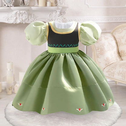 Princess Dress For Toddler Little Girl Luxurious Bow Gown Kids Birthday Party Clothes Halloween Carnival Children Princess Dress