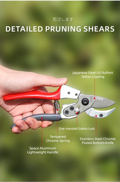 Gardening Pruning Fruit Tree Pruning Shears Branch Scissors Gardening Pruning Branches Garden Labor-saving Shears - AMULET RING STORE