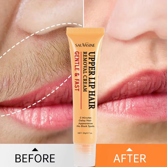 3 Minutes Fast Hair Removal Cream Painless Hair Growth Inhibitor Lip Face Arm Armpit Leg Permanent Depilatory for Men Women Care - AMULET RING STORE