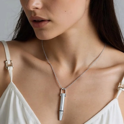 1/10 Flavors Aromatherapy Diffuser Necklace Pendant Quitting Smoking Breathing Necklace Neutral & Essential Oil Diffuser Lockets - AMULET RING STORE