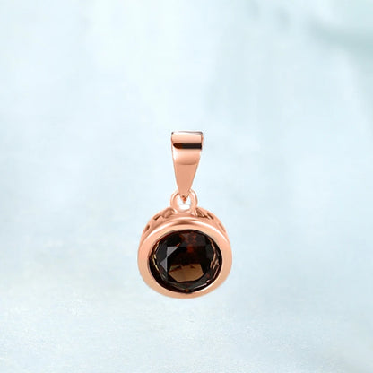 LAYA 925 Sterling Silver Natural Amethyst Bezel Setting Pendant Necklace For Women Original Fashion Jewelry 2025 Trend