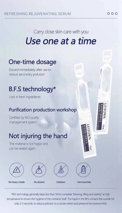 Arbutin Niacinamide Whitening Face Serum Remove Dark Spots Melanin Brighten Shrink Pores  Moisturizing Fade Fine Lines 30Pcs/set