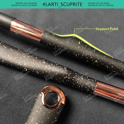 Good Quality Silicone Kitchen Utensils Set Rose Gold Plated Handle Cooking Tool Non-stick Heat Resistant Kitchenware Accessories