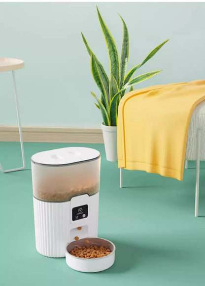 PAPIFEED cat automatic feeder dog fixed feeding machine cat food dog food wifi remote smart cat pet food dispenser - AMULET RING STORE