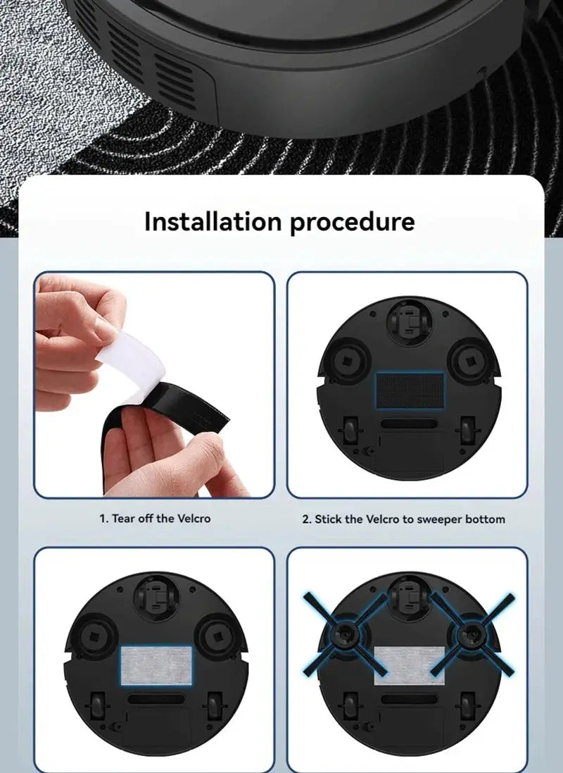 Xiaomi Fully Smart Sweeping Robot mini Mopping Robot Electric Automatic Cleaning Household Charging Vacuum Cleaner - AMULET RING STORE