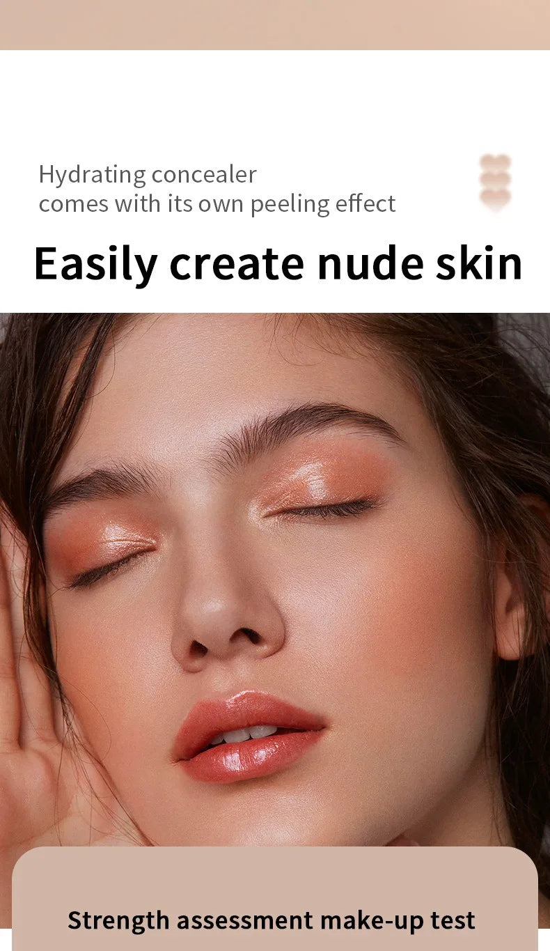 Concealer Foundation Cream Stick Oil Control Lasting Waterproof BB Cream Full Coverage Face liquid base korean makeup Cosmetics - AMULET RING STORE