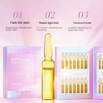 28 pcs/set 377 Whitening Ampoule Essence, Vitamin C Anti-Aging Essence, Niacinamide Brightening Essence Korean Skincare Products