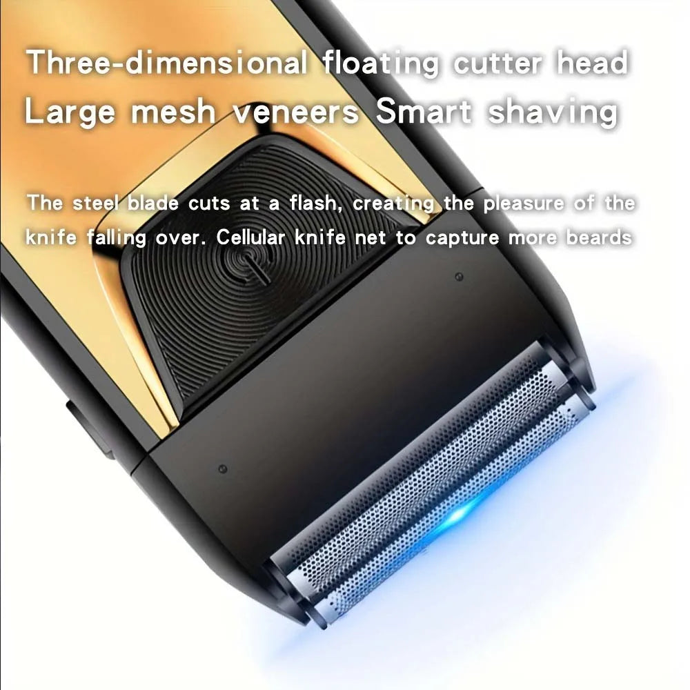 Professional Hair Clippers/Hair Trimmer/Beard Shaver for Men - Cordless Barber Clipper Hair Cutting Kit, Haircut Grooming Kit - AMULET RING STORE