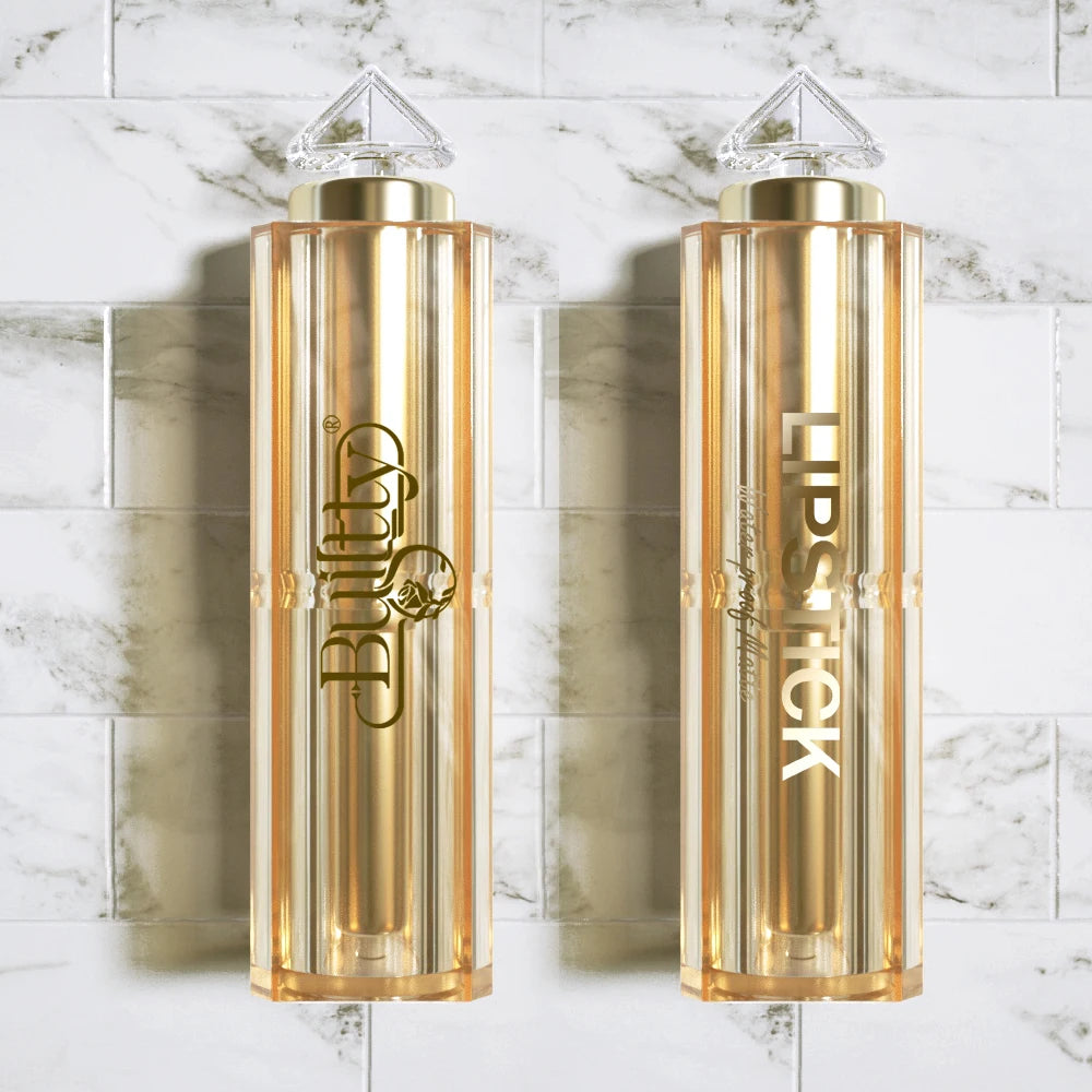 Mother Day Gift Makeup Beauty Matte Lipstick New Brand Cute Long Lasting Waterproof Lipstick Gliter Nude Colors - AMULET RING STORE